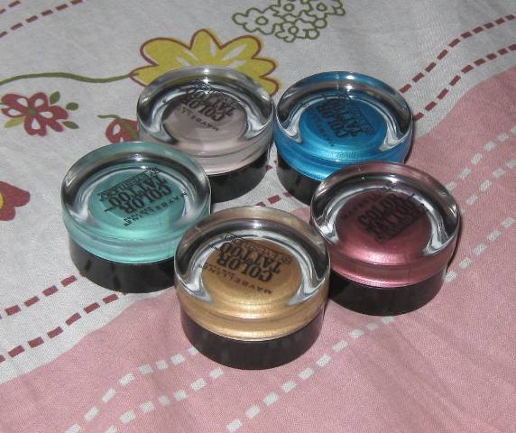 maybelline 5shades color tattoo