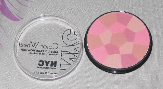 nyc mosaic face powder pink cheek