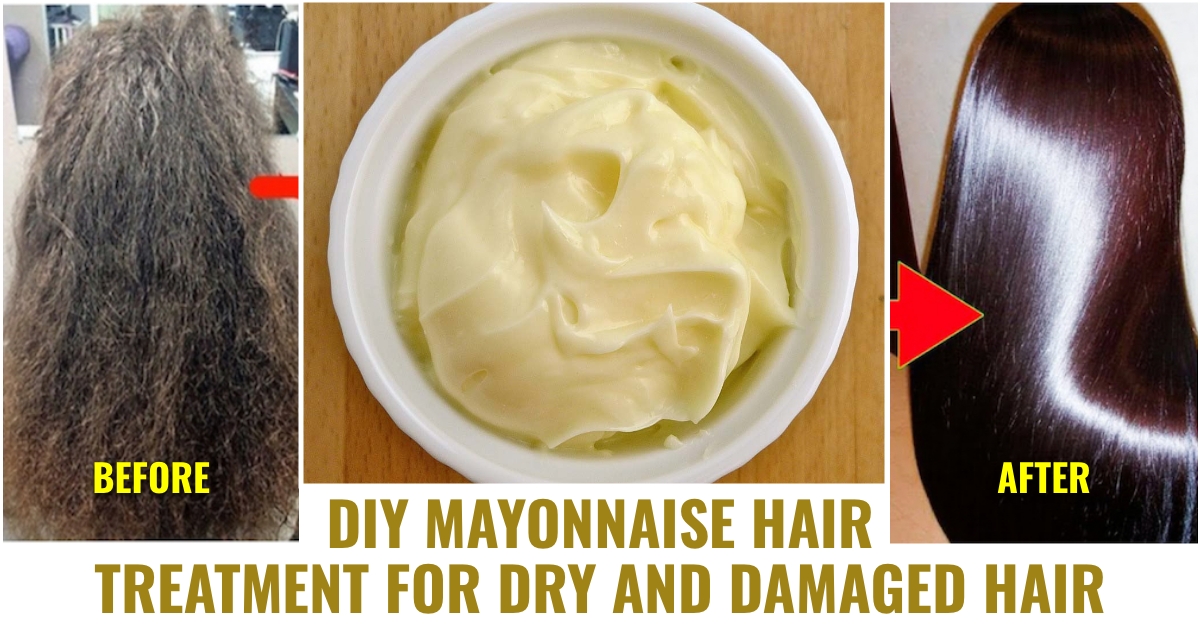 Mayonnaise Hair Treatment For Dry and Damaged Hair: DIY