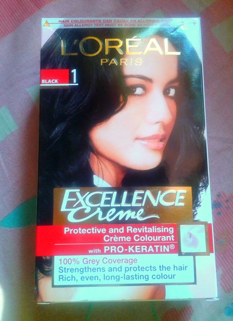 L’Oreal Paris Excellence Creme Hair Color Black Review