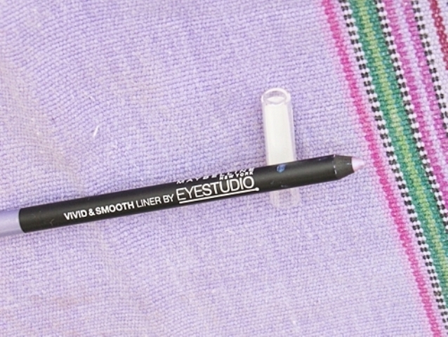 Maybelline Vivid and Smooth Liner Lavender Pearl 2