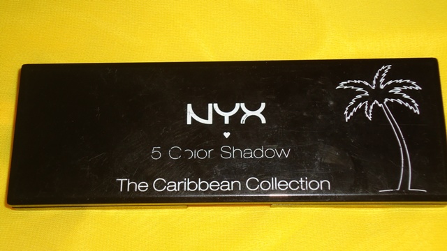 NYX 5color eyeshadow carribean collection
