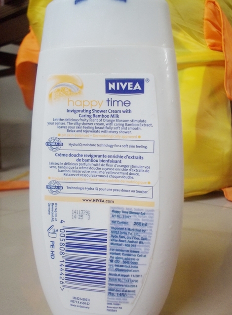 Nivea Happy Time Shower Cream (3)