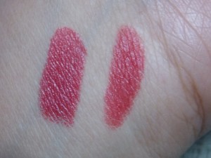 Street Wear Satin Smooth lipcolor cherry crush swatches