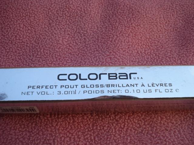 colorbar perfect pout gloss 1