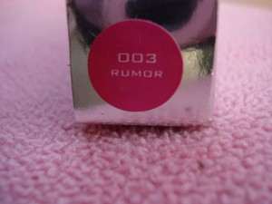 colorbar perfect pout gloss rumor