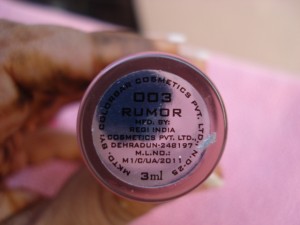 colorbar perfect pout lip gloss rumor 3