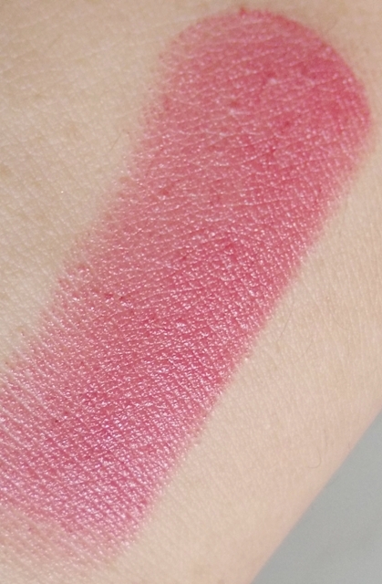 colorbar velvet matte lipstick fuchsia fix swatch