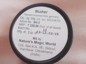 coloresessence blusher shade 2