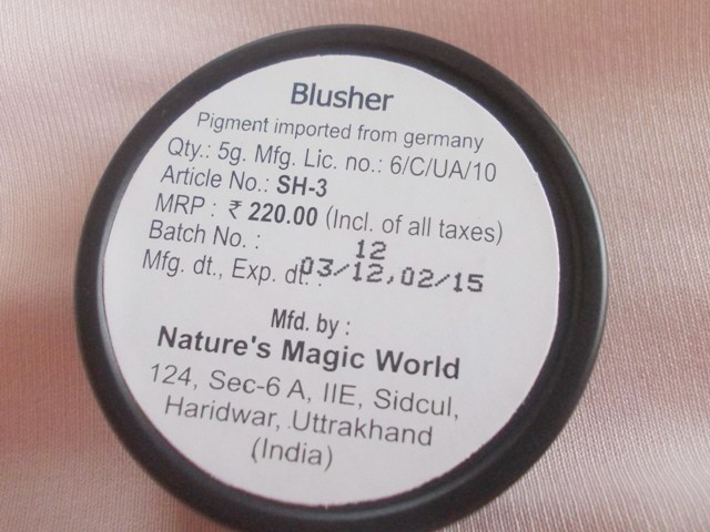 coloresessence blusher shade 3