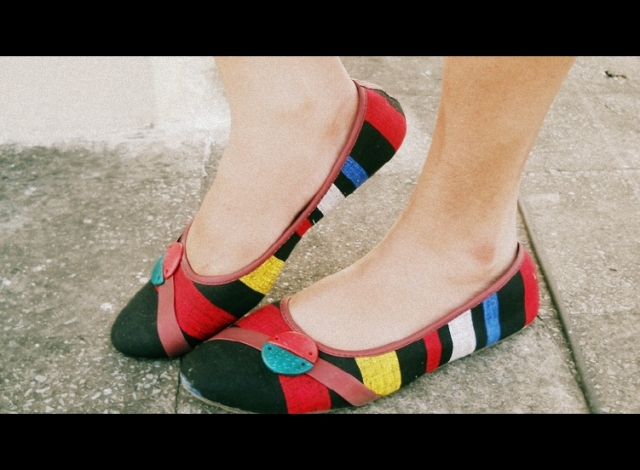colorful shoes