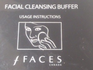 faces cleansing buffer