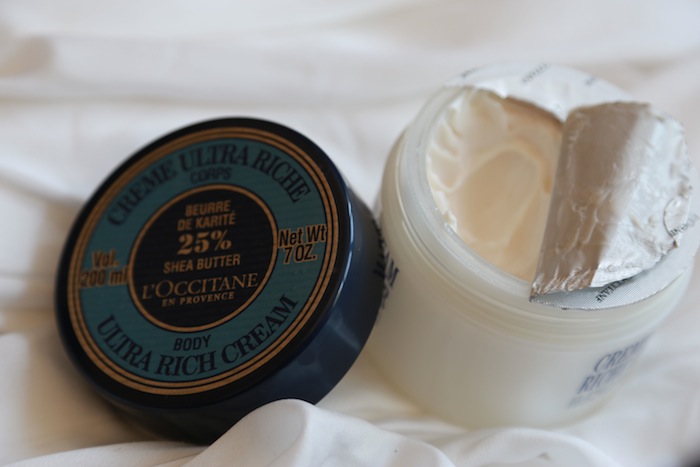loccitane ultra rich body butter shea review