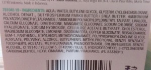 loreal aqua gel ingredients