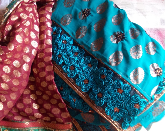 saris for diwali