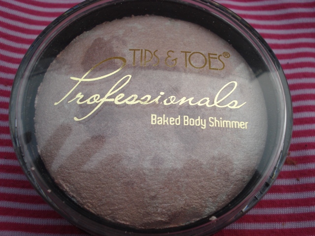 tips&toes baked Body shimmer luminous pink