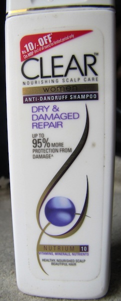 Clear anti dandruff shampoo