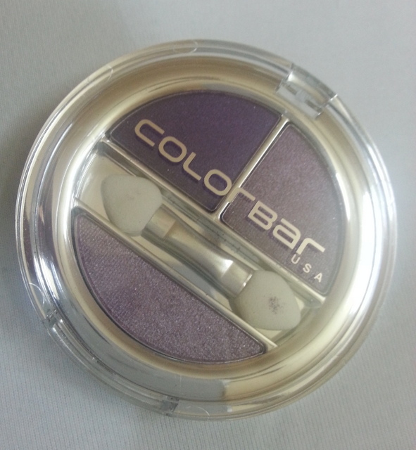 Colorbar Enchanting Trio Eyeshadow Palette Gorgeous Purple Review