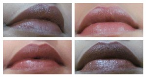 nude brown lips