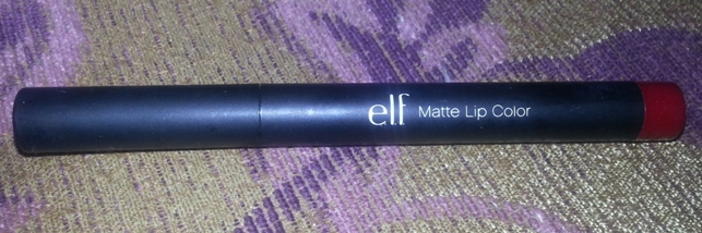 ELF Matte Lip Color Rich Red Review