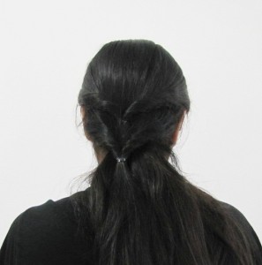 Easy College Office Hairstyle for Medium to Long Hair Step6