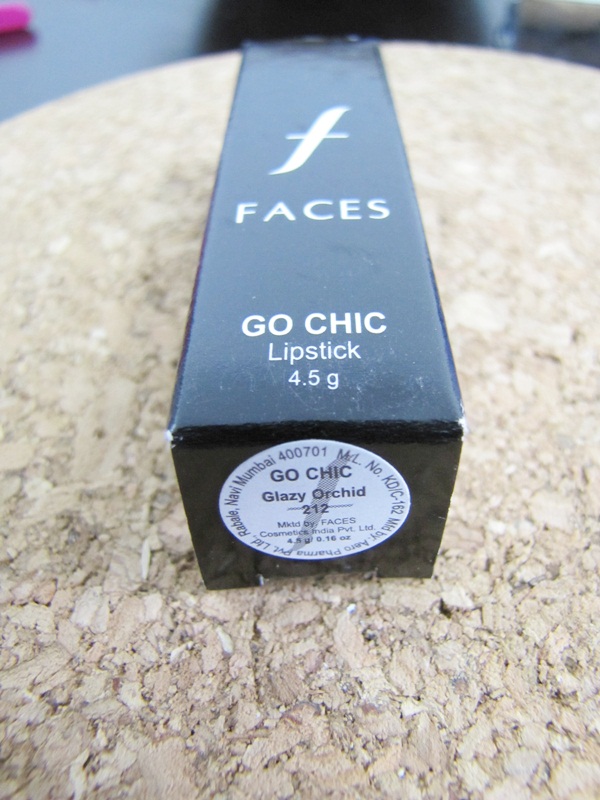 Faces Go Chic Lipstick Glazy Orchid