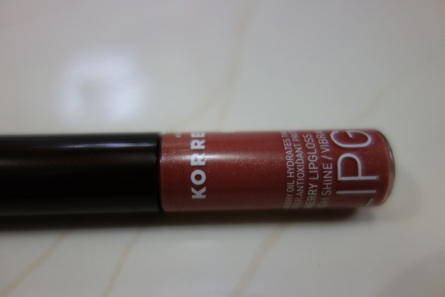 Korres Cherry Lip Gloss in Nude Review