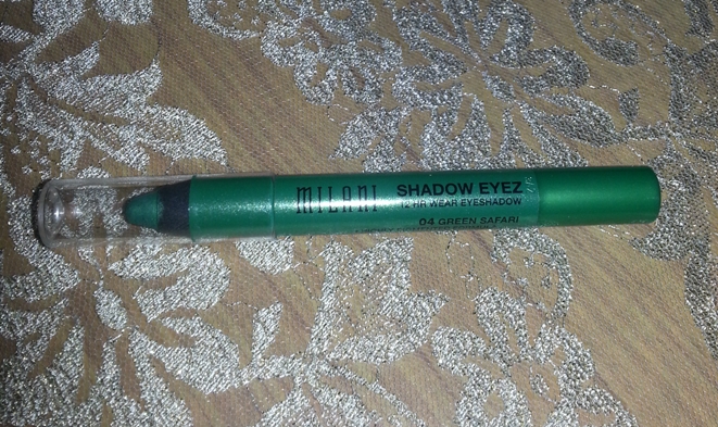 Milani Shadow Eyes 12hr Pencil Green Safari Review
