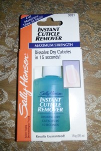 Sally Hansen Instant Cuticle Remover Review