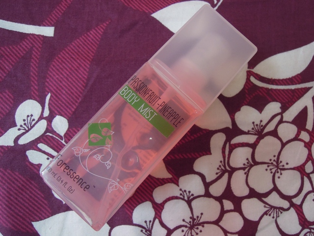 The Nature's Co Passion Fruit and Pineapple Body Mist Review