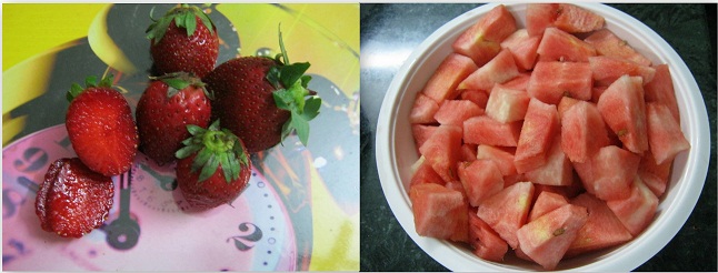 Watermelon and Strawberry Face Scrub Do It Yourself