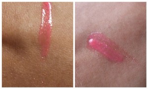 lakme absolute berry shine gloss swatches
