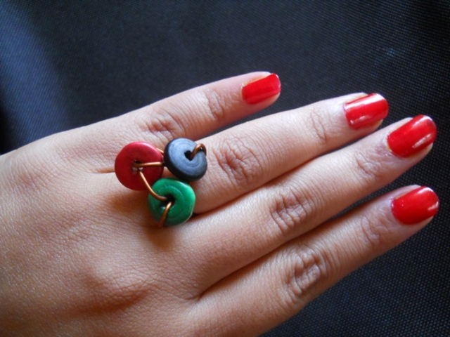 make your own colorful ring DIY (2)