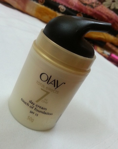 olay total effects touch of foundation review