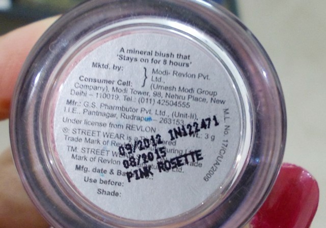 streetwear mineral blush pink rosette