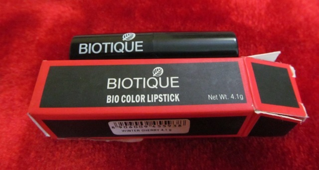 Biotique Bio Color lipstick Winter Cherry