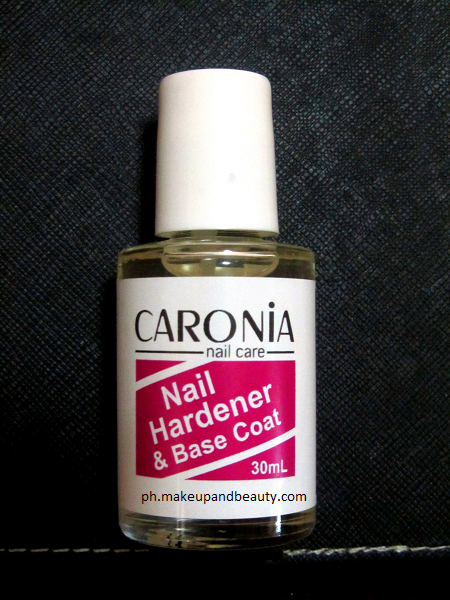 Caronia+Nail+Hardener+Base+Coat+Review