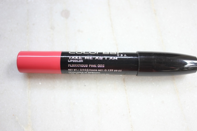 Colorbar take me as I am lip color flirtatious pink