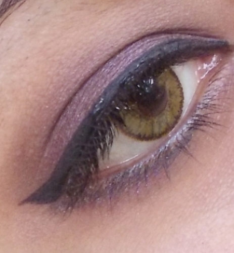 purple eye makeup