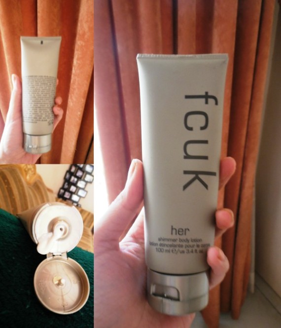 FCUK+Shimmer+Body+Lotion+Review