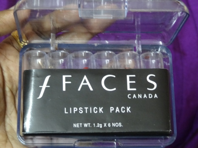 Faces Canada 6 Lipstick Pack