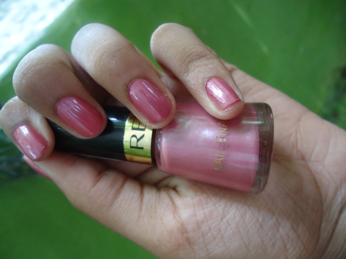 Revlon Nail Enamel in Cherry Berry and Iced Mauve