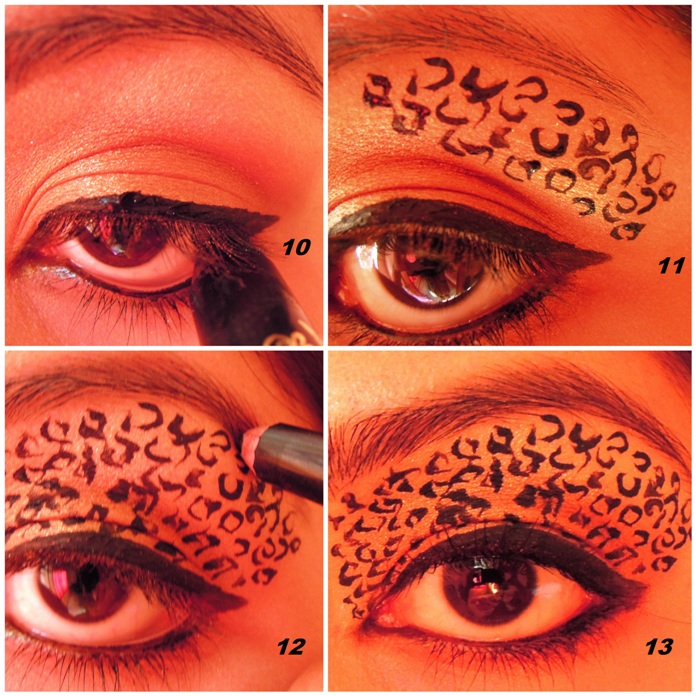 Leopard Eye Makeup Tutorial