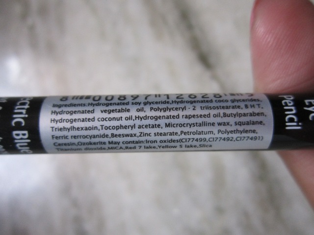 NYX Auto Eye Pencil Electric Blue Ingredients