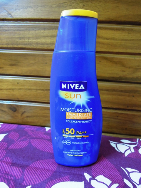 Nivea+Sun+Moisturising+Immediate+Sun+Protection+Collagen+Protect+SPF+50+Review