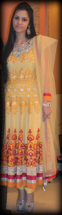 Outfit+of+the+Day+Anarkali+and+Swarovski+Heels