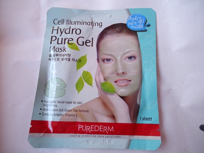 Purederm+Cell+Illuminating+Hydro+Pure+Gel+Mask+Review