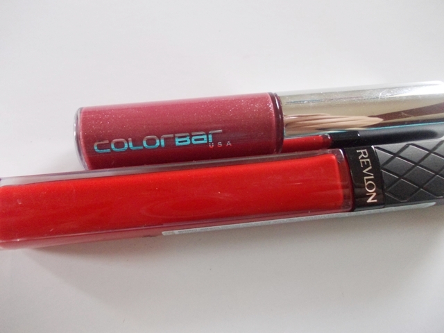 Revlon& Colorbar lip gloss
