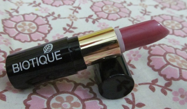 biotique bio color lipstick indian fig (3)