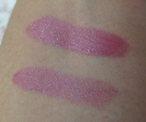 biotique bio color lipstick indian fig swatches